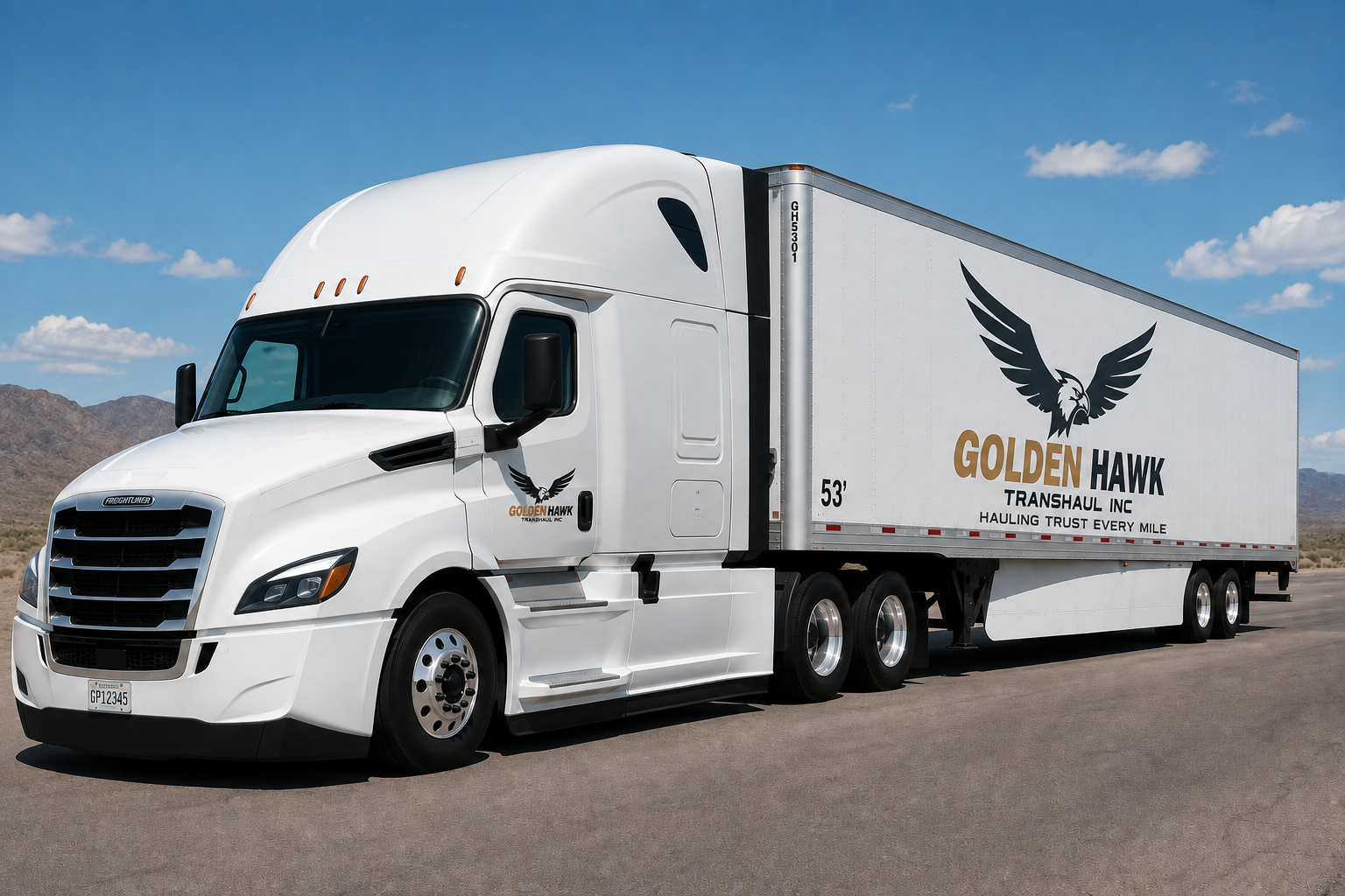 Golden Hawk Transhaul truck