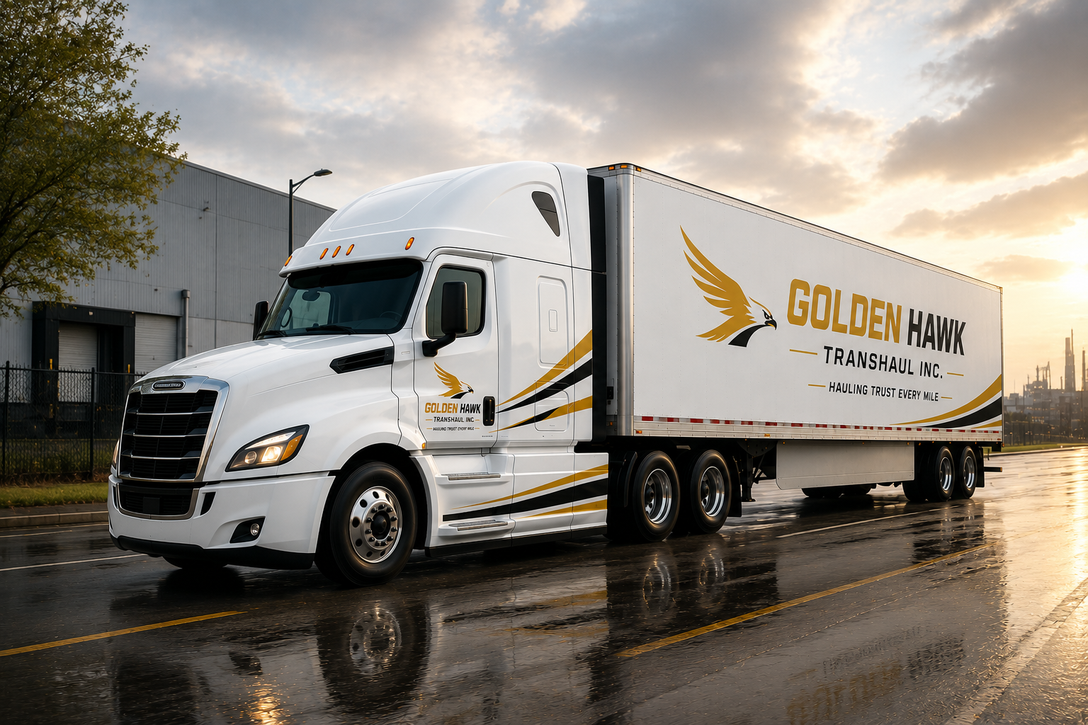 Golden Hawk Transhaul truck